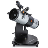 Celestron Starsense Explorer 114mm Tabletop Dobsonian Push To Telescope side Ktec Telescopes