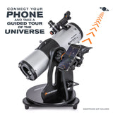 Celestron Starsense Explorer 114mm Tabletop Dobsonian Push To Telescope app Ktec Telescopes Ireland