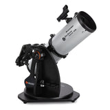 Celestron Starsense Explorer 130mm Tabletop Dobsonian Push To Telescope side Ktec Telescopes