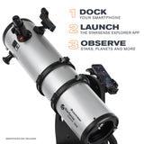 Celestron Starsense Explorer 150mm Tabletop Dobsonian Push To Telescope Ktec Telescopes Ireland