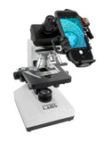 Celestron NEXYZ 3 Axis Universal Smartphone Adapter fitted microscope Ktec Telescopes