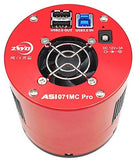 ZWO ASI071MC Pro Cooled Colour Deep Sky Camera rear at Ktec Telescopes
