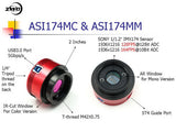ZWO ASI174MM USB 3.0 Camera Ktec Telescopes