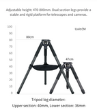ZWO AM3 Harmonic Drive Equatorial Mount with Carbon Tripod TC40 Ktec Telescopes