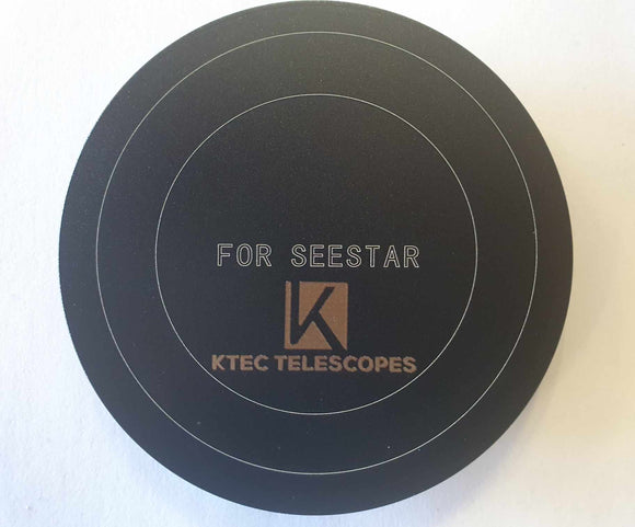 Steel Dustcap for ZWO Seestar S50 Ktec Telescopes