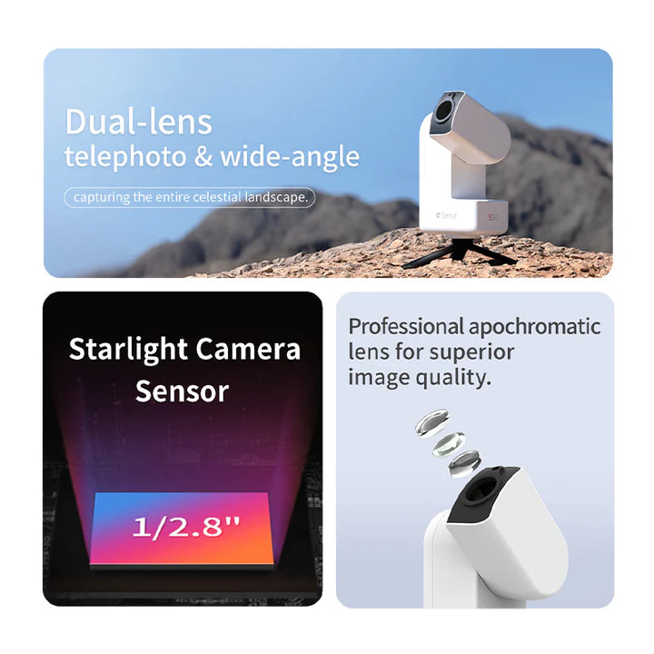 ZWO SeeStar S30 All-in-One Smart Telescope and Tripod – Ktec