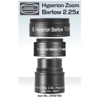 Baader Hyperion Zoom Barlow 2.25x Ktec Telescopes