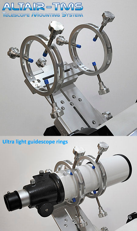 Altair Astro TMS Ultra Light Guidescope Rings Ktec Telescopes